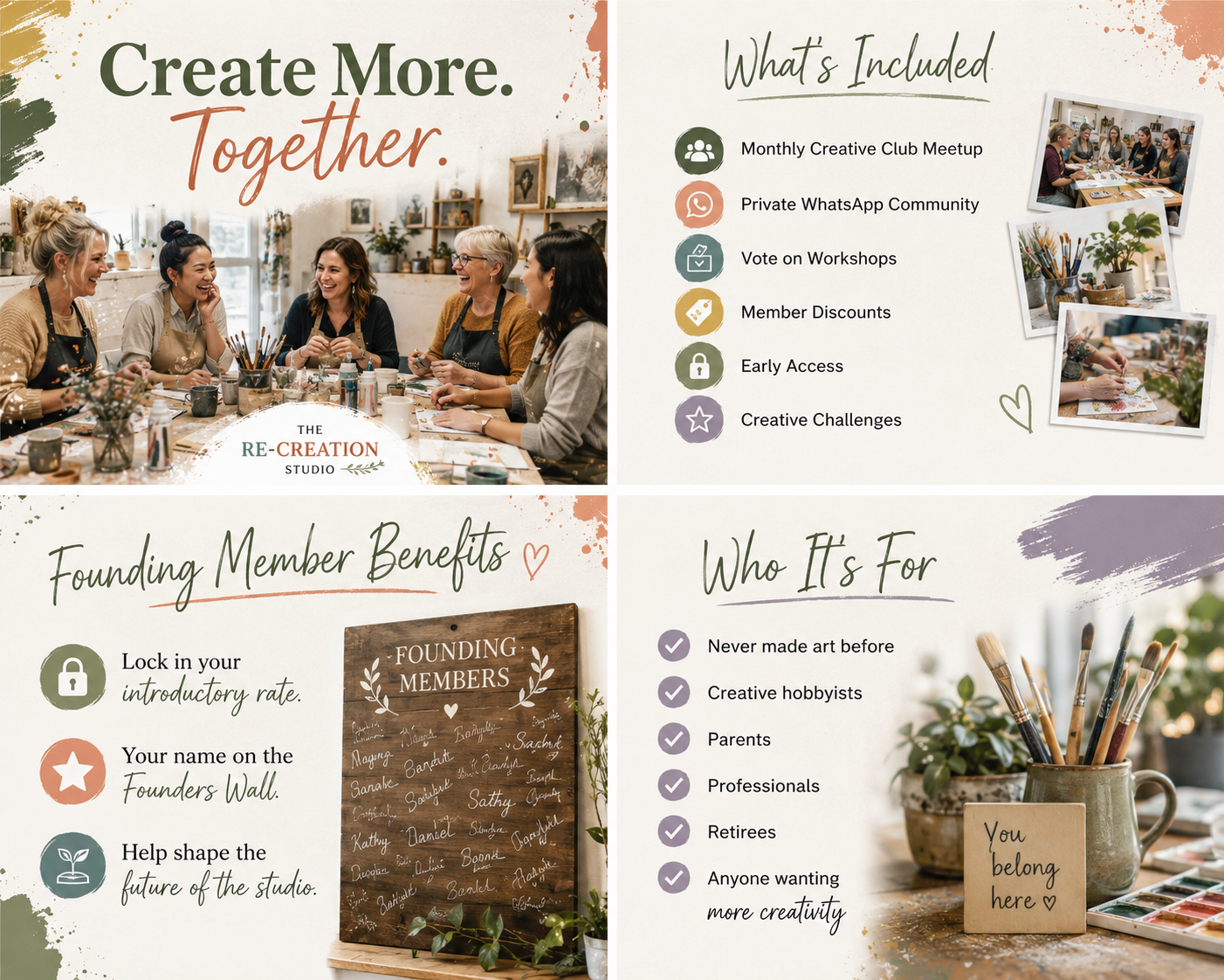 Founding Membership – The Creative Club