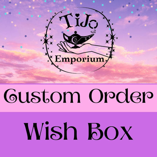 A Custom Personalized Wish Box - Unique Handmade Keepsake Gift - Medium Box