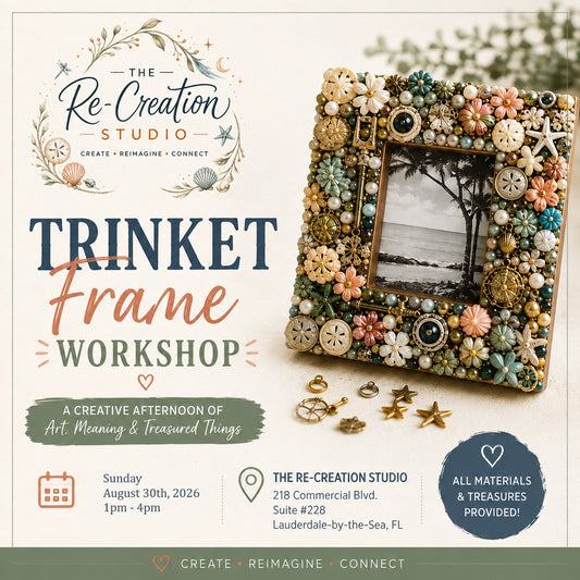 Trinket Frame Workshop | Sunday, August 30 • 1:00–4:00 PM