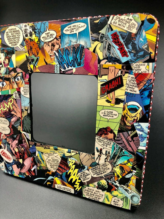 Comic Book Frame, Comic Book Art, Marvel, DC, Superheros, Unique Gifts, Birthday Gifts, Gifts For Him, Gifts For Her, Gifts For Kids