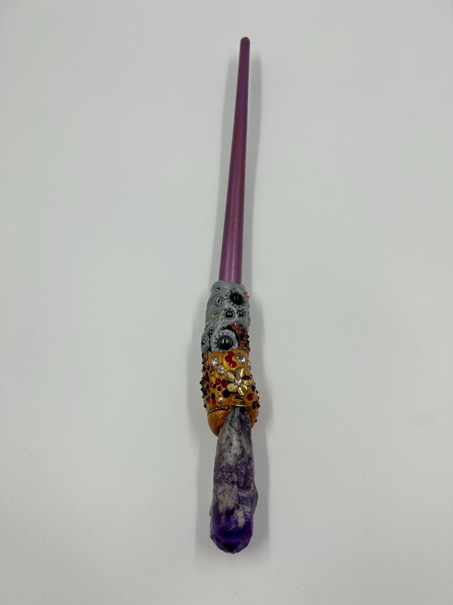 Crystal Magic Wand - The Amethyst Enchantress Wand