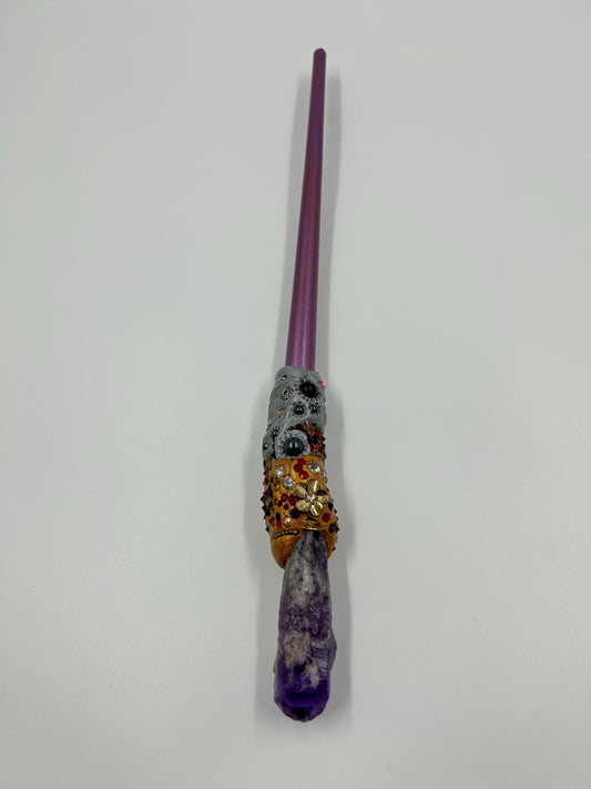 Crystal Magic Wand - The Amethyst Enchantress Wand