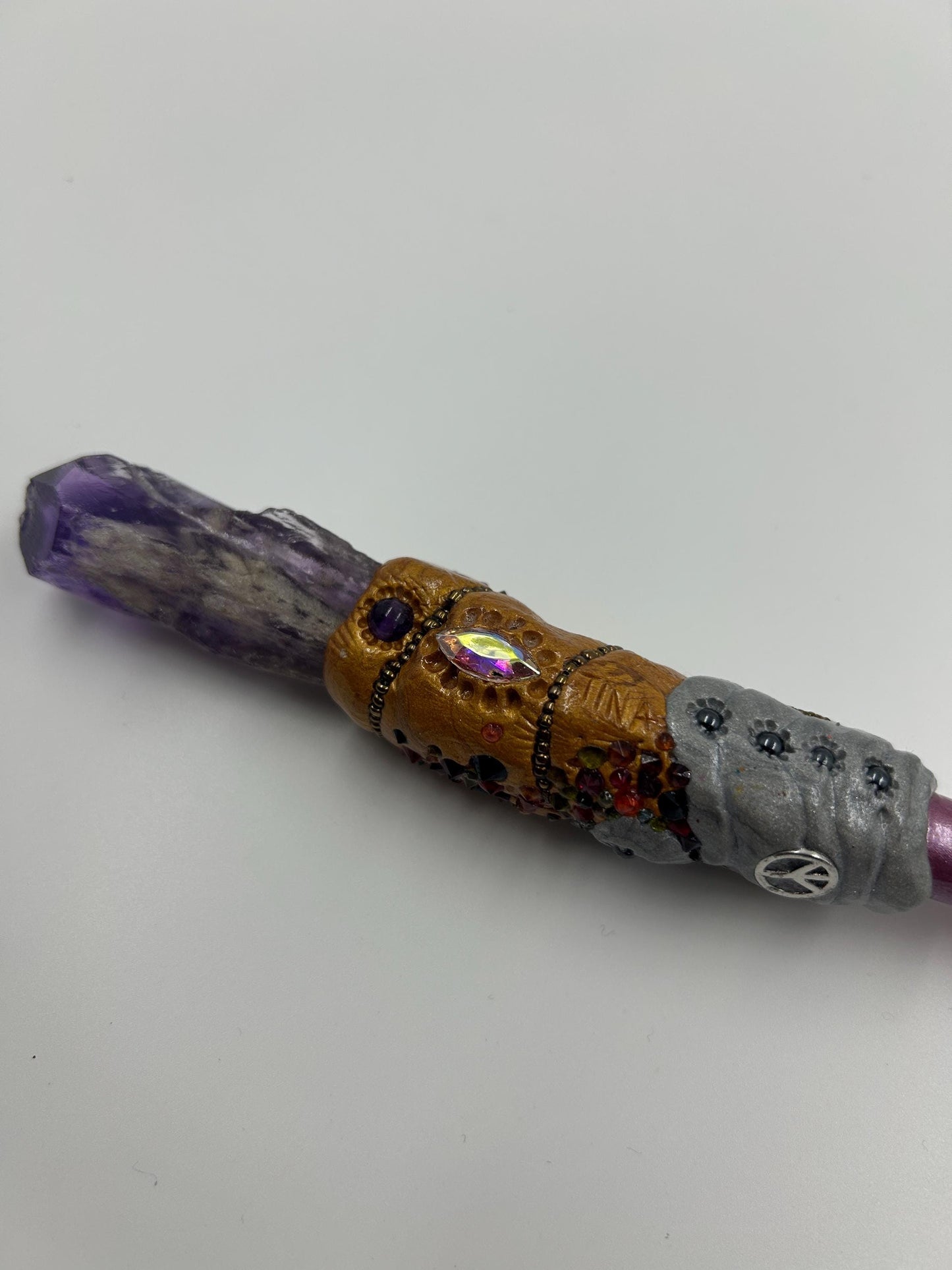 Crystal Magic Wand - The Amethyst Enchantress Wand