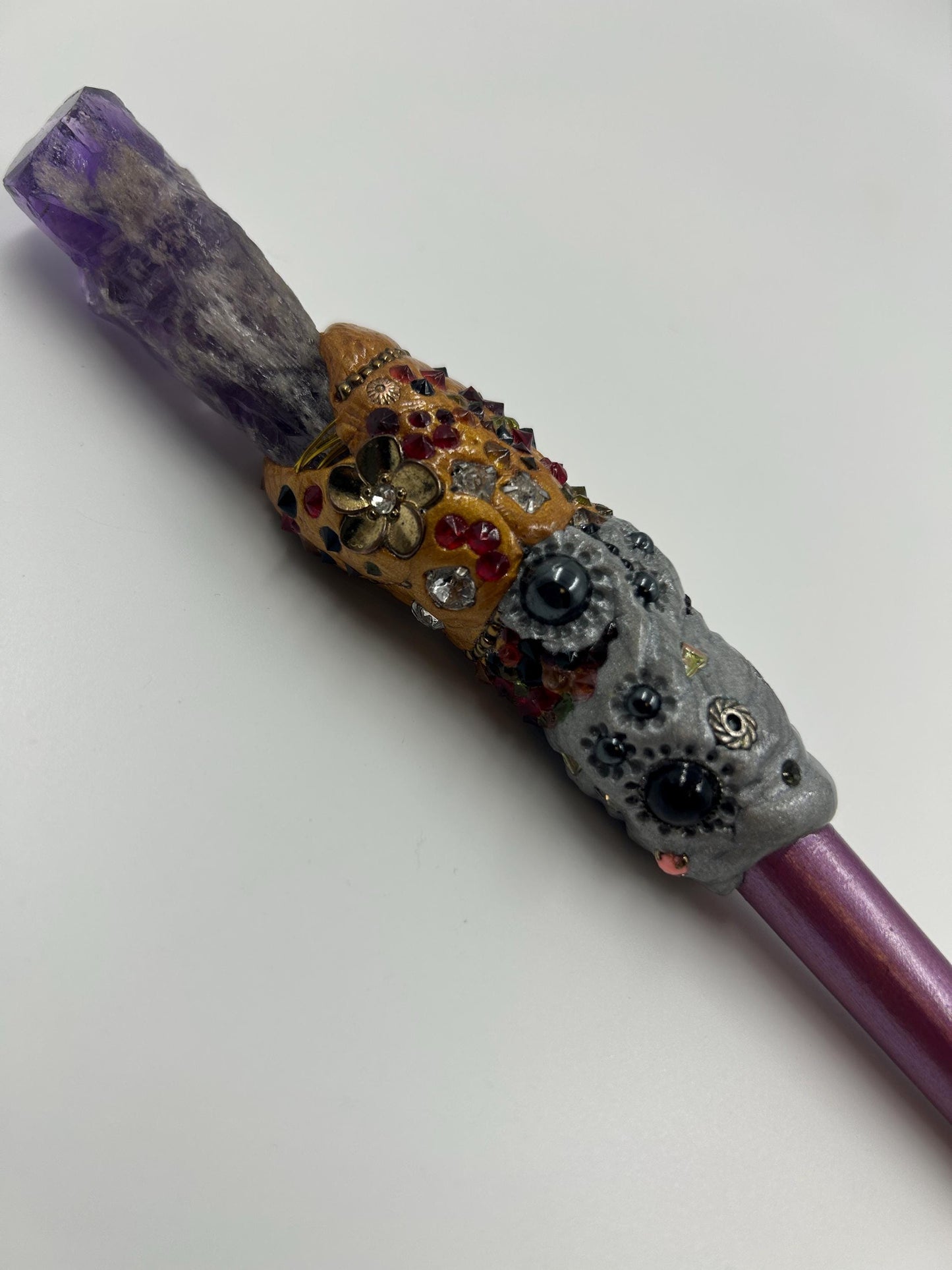 Crystal Magic Wand - The Amethyst Enchantress Wand