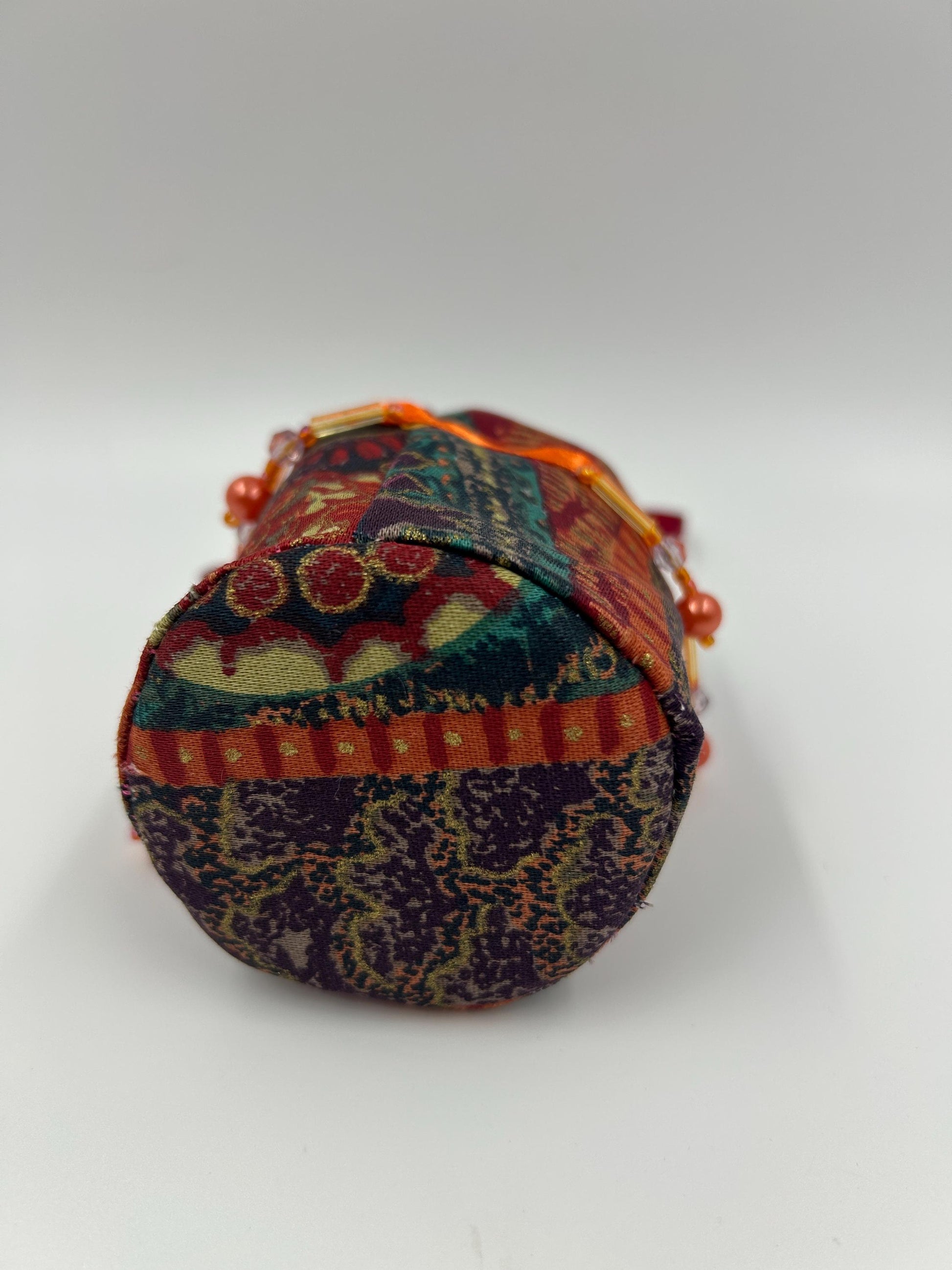 The Ember Bloom Pouch – Upcycled Bohemian Jewelry Bag