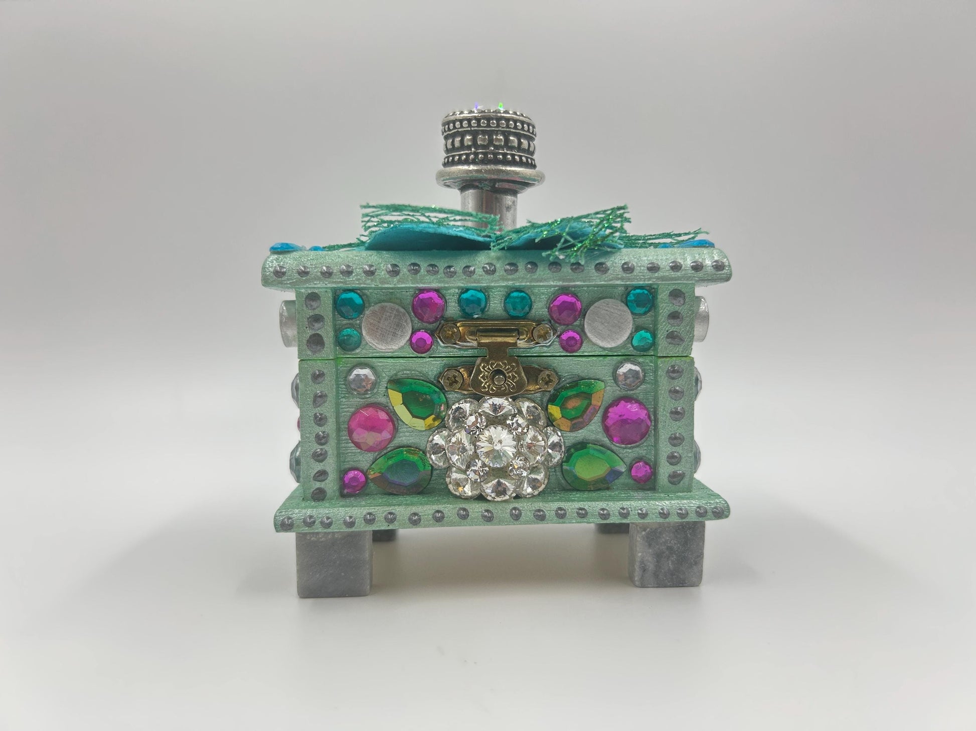 The Enchanted Bloom Box — Handcrafted Fairy Garden Keepsake