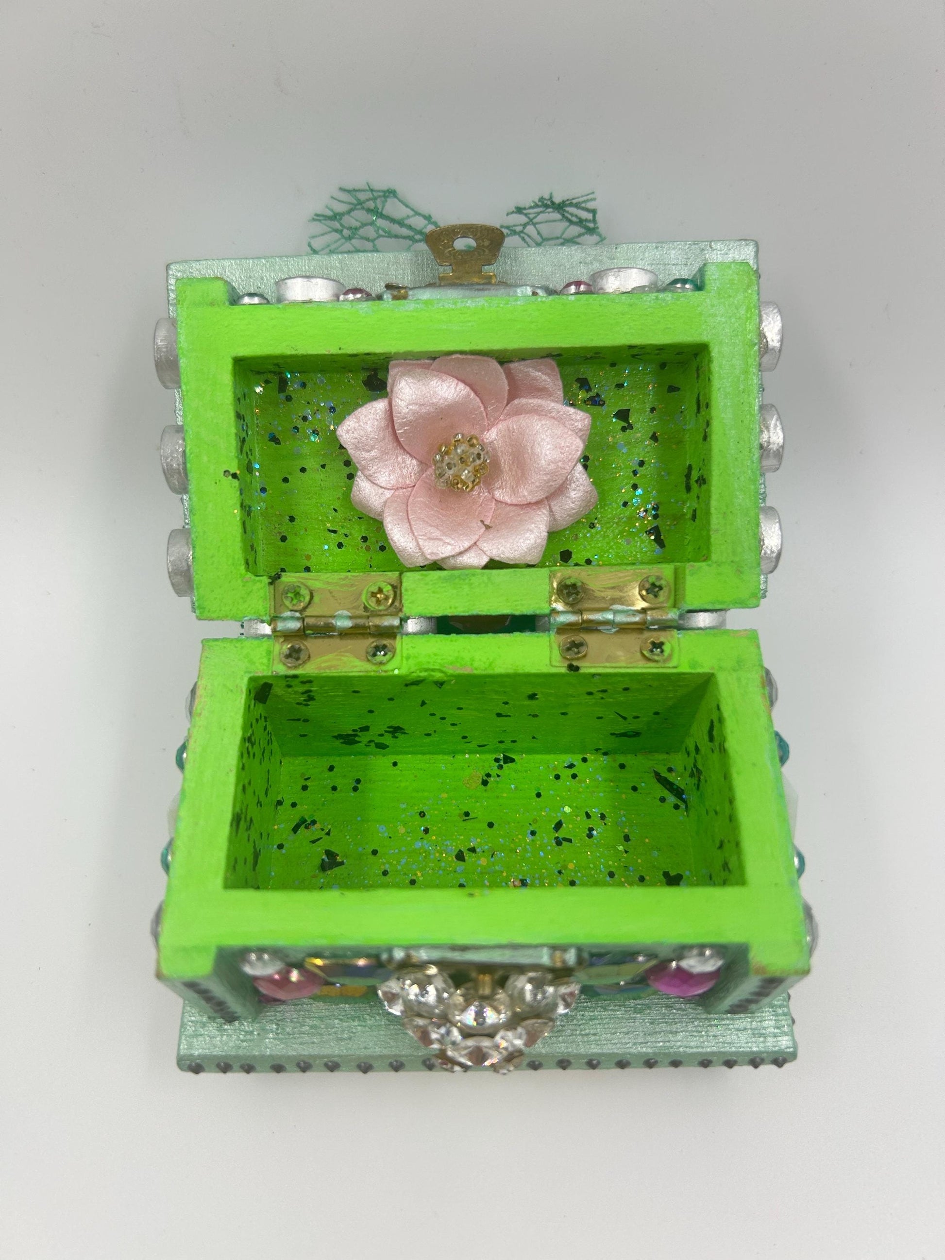 The Enchanted Bloom Box — Handcrafted Fairy Garden Keepsake